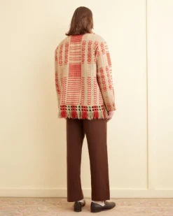 Men BODE Red Paloverde Jacket - M