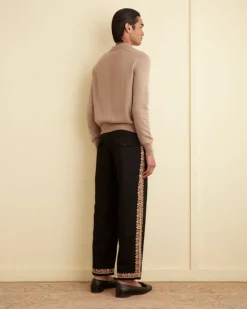 Men BODE Regal Scallop Trousers
