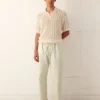 Men BODE Rickrack Pajama Pants - Green