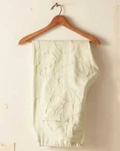 Men BODE Rickrack Pajama Pants - Green