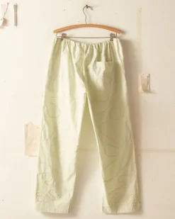 Men BODE Rickrack Pajama Pants - Green