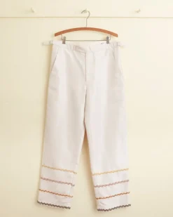 Men BODE Rickrack Stripe Trousers