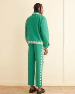 Men BODE Ripple Applique Jacket