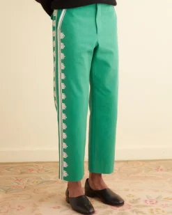 Men BODE Ripple Applique Trousers