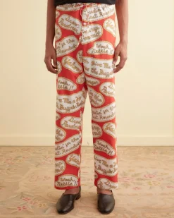 Men BODE Rodeo Slogans Lounge Pant