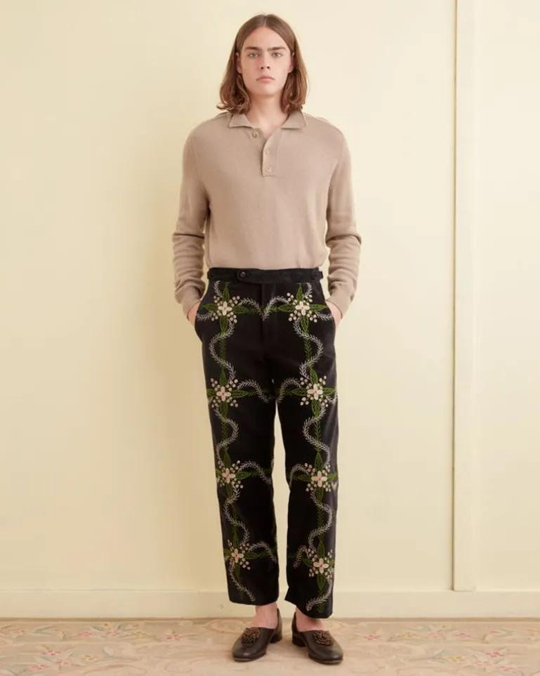 Men BODE Rosemallow Trousers