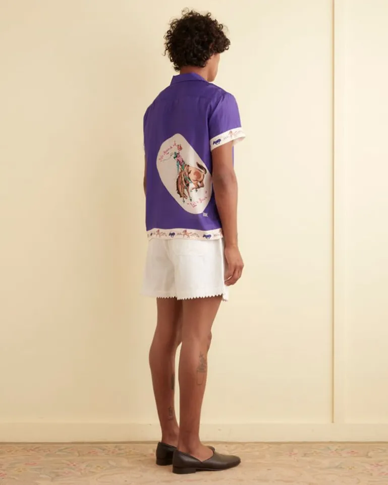 Men BODE Round Up Short Sleeve Shirt