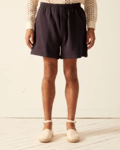 Men BODE Rugby Shorts - Midnight