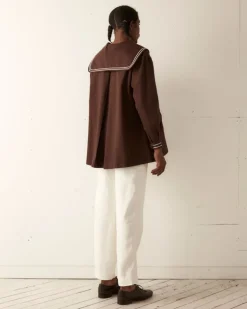 Men BODE Sailor Coat - Brown