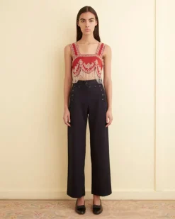 Women BODE Sailor Trousers