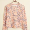 Women BODE Sandbank Long Sleeve Tee