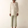 Men BODE Savoy Ribbon Extended Shirt