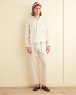 Men BODE Scalloped Acorn Pajama Pants