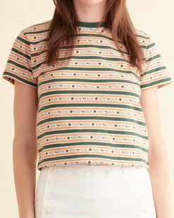 Women BODE Scottie Jacquard Tee