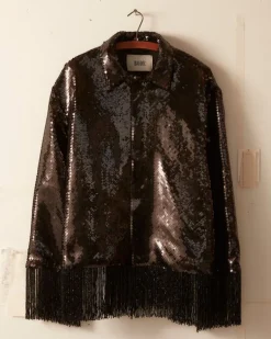 Men BODE Sequined Blass Evening Jacket