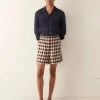 Men BODE Shadow Plaid Rugby Shorts