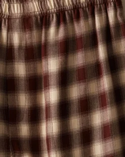 Men BODE Shadow Plaid Rugby Shorts