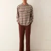 Men BODE Shadow Plaid Wrenn Shirt