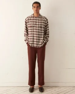 Men BODE Shadow Plaid Wrenn Shirt