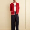Men BODE Shaker Stitch Cardigan