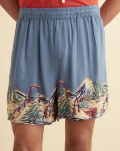 Men BODE Ski Lift Shorts