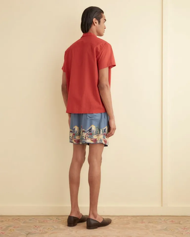 Men BODE Ski Lift Shorts
