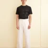 Men BODE Skunk Tail Patch Trousers