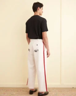 Men BODE Skunk Tail Patch Trousers