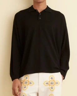 Men BODE Solid Cycling Polo
