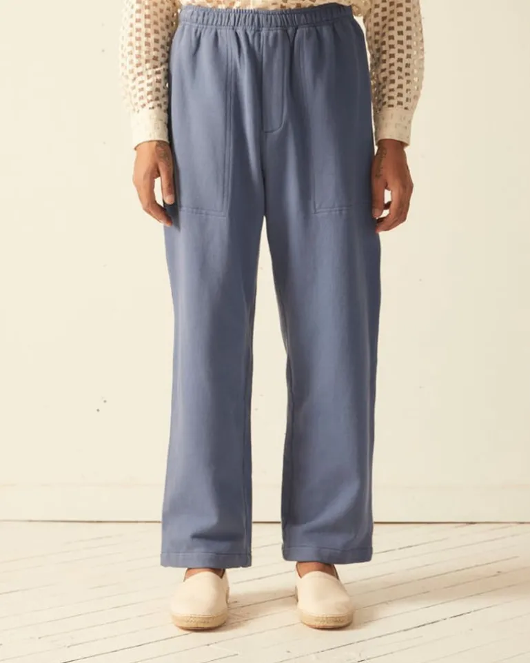 Men BODE Solid Track Pant - Storm