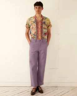 Men BODE Standard Trousers - Lavender