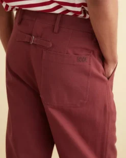 Men BODE Standard Trousers - Merlot