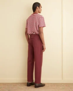 Men BODE Standard Trousers - Merlot