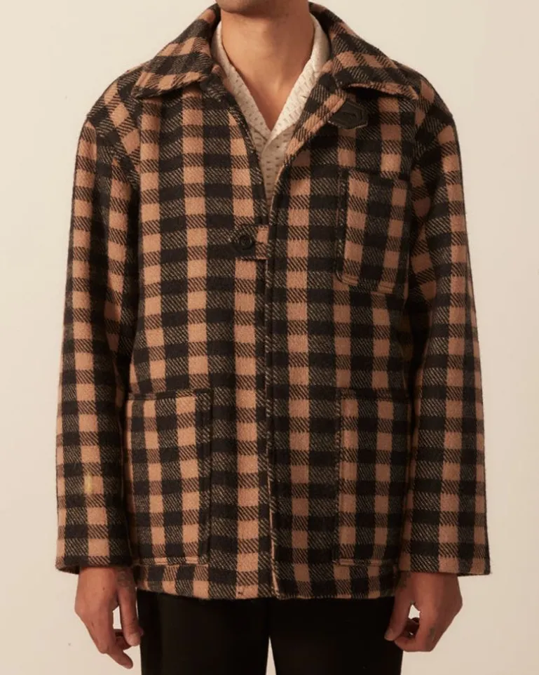 Men BODE Stanton Plaid Jacket