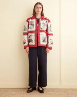 Men BODE Storytime Quilt Jacket