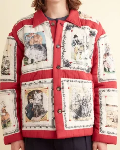 Men BODE Storytime Quilt Jacket