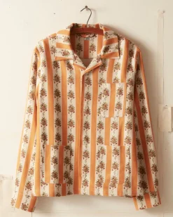Men BODE Striped Fruit Bowl Long Sleeve Shirt
