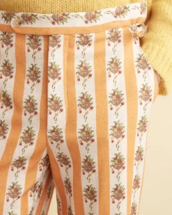 Men BODE Striped Fruit Bowl Trousers