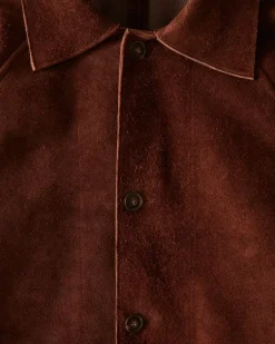 Men BODE Suede Market Coat