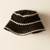 Men BODE Suede Rickrack Hat - Black