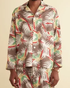 Men BODE Sun Conure Long Sleeve Shirt