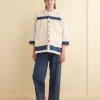 Women BODE Sundry Stripe Jacket
