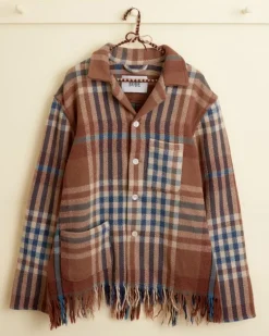 Men BODE Swale Fringe Overshirt - M/L
