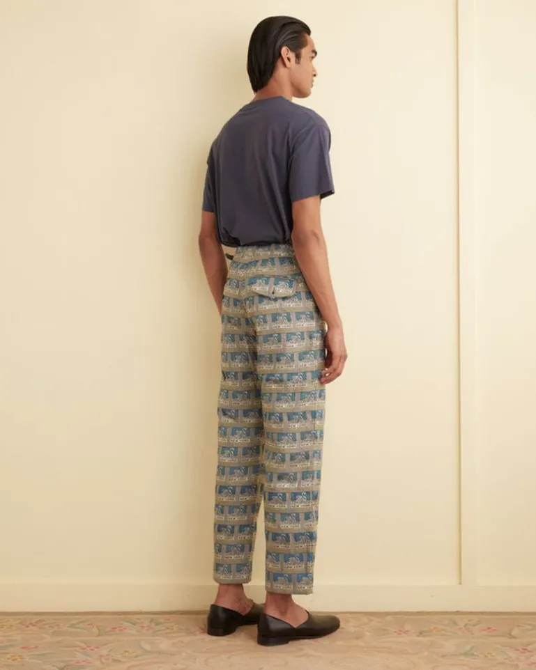 Men BODE Swan Label Trousers