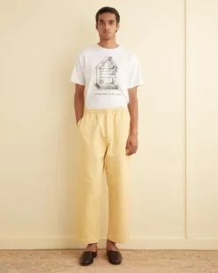Men BODE Sweatpants - Lemon