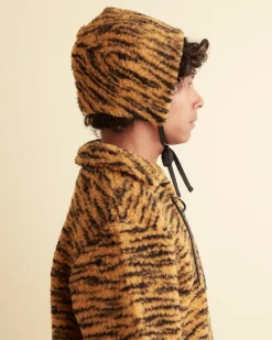 Men BODE Tiger Fleece Tie Cap