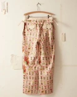 Men BODE Tobacco Signet Quilt Trousers