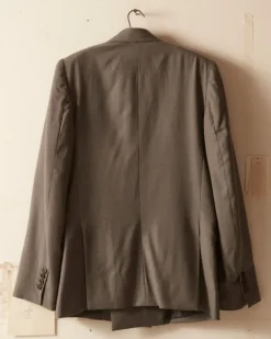 Men BODE Tropical Wool Double-Breasted Suit Jacket