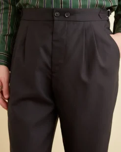 Men BODE Tropical Wool Double-Button Trousers
