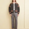 Men BODE Tropical Wool Side-Buckle Trousers